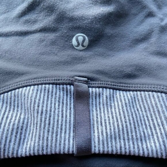Lululemon define jacket size 8 coal wee stripe - Picture 5 of 8